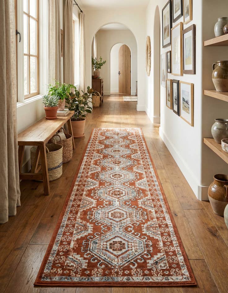 Detail image of 2' 7 x 12' Charlotte Runner Rug