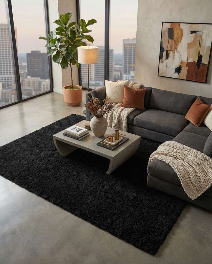 9' x 12' Infinity Shag Rug