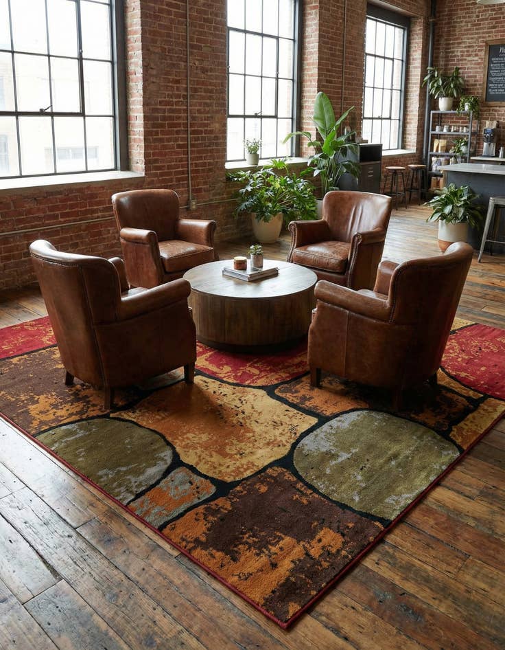 Detail image of 10' x 10' Cafe Square Rug