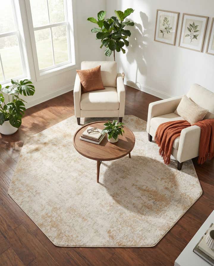 7' x 7' Aurora Octagon Rug