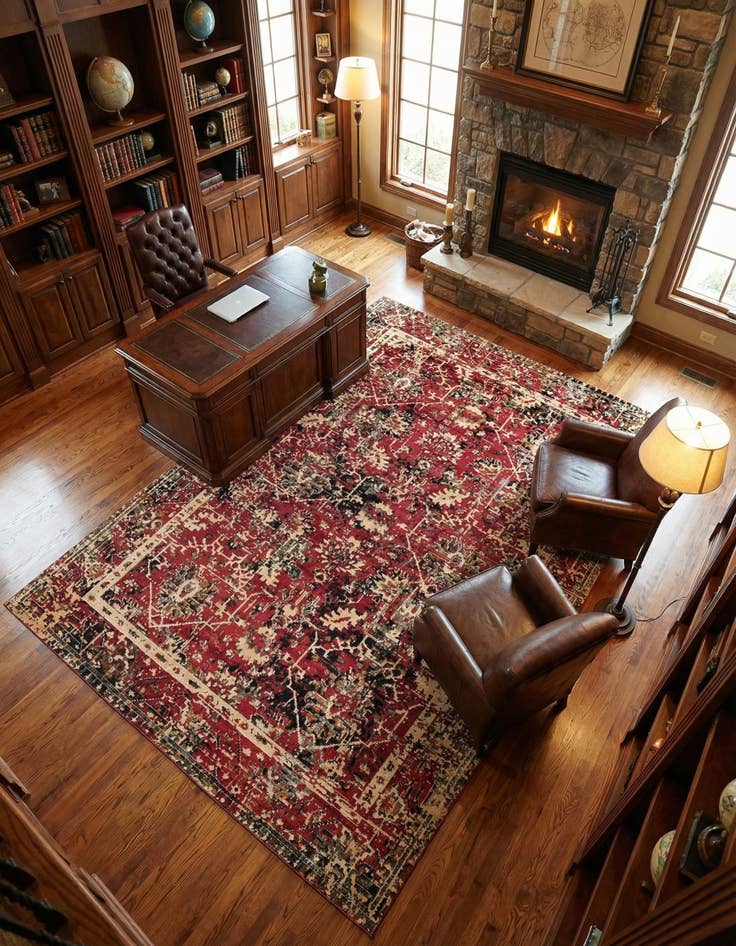 Detail image of 10' x 14' Saturn Rug