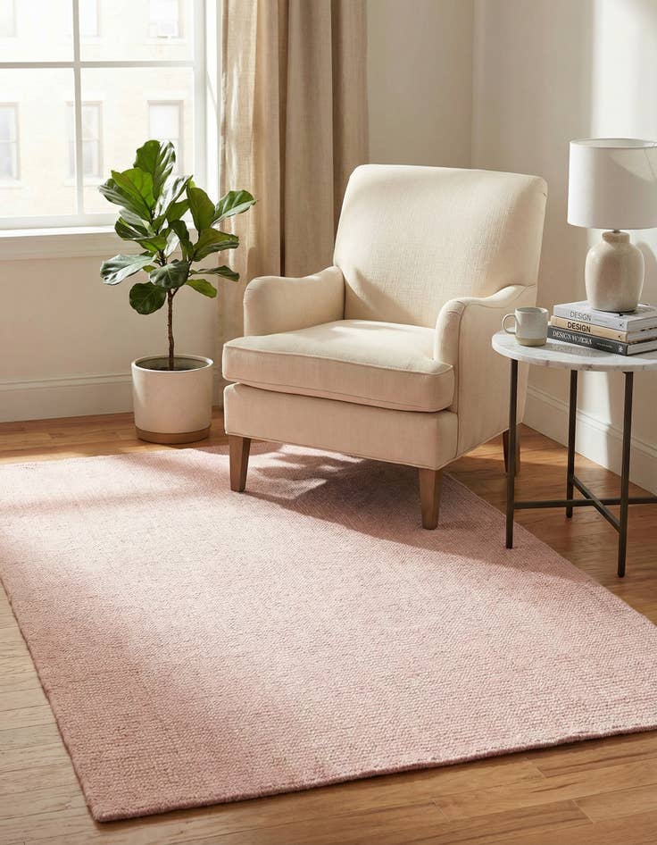 Detail image of 3' 3 x 5' 3  Hand Woven Jill Zarin English Manor Farmhouse Wool Rug