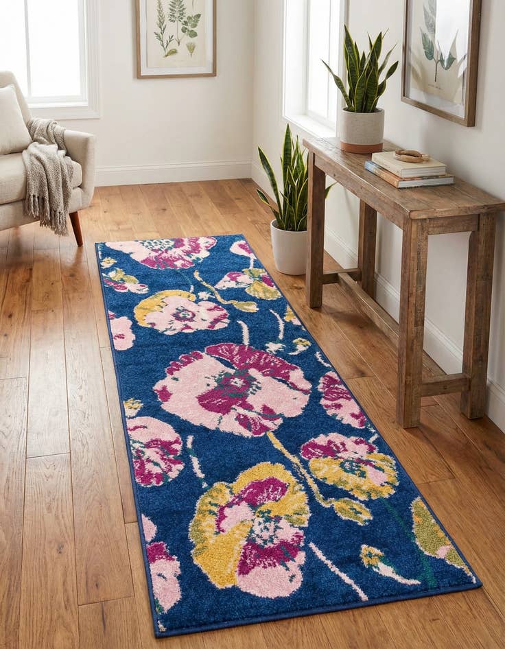 Detail image of 2' x 6' Bloom Runner Rug
