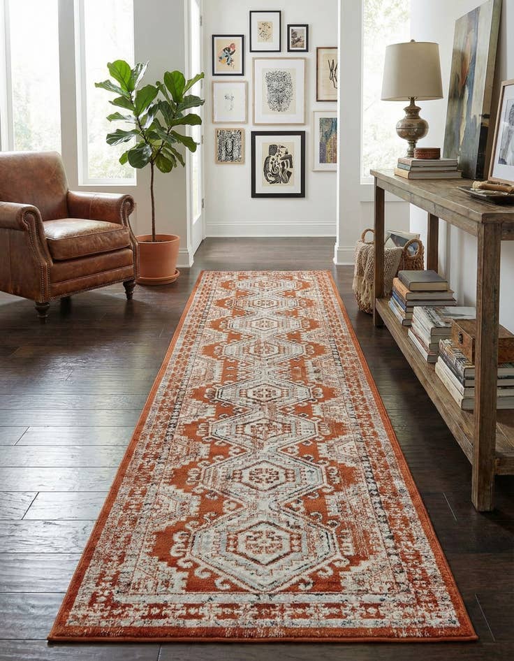 Detail image of 3' x 13' Charlotte Runner Rug
