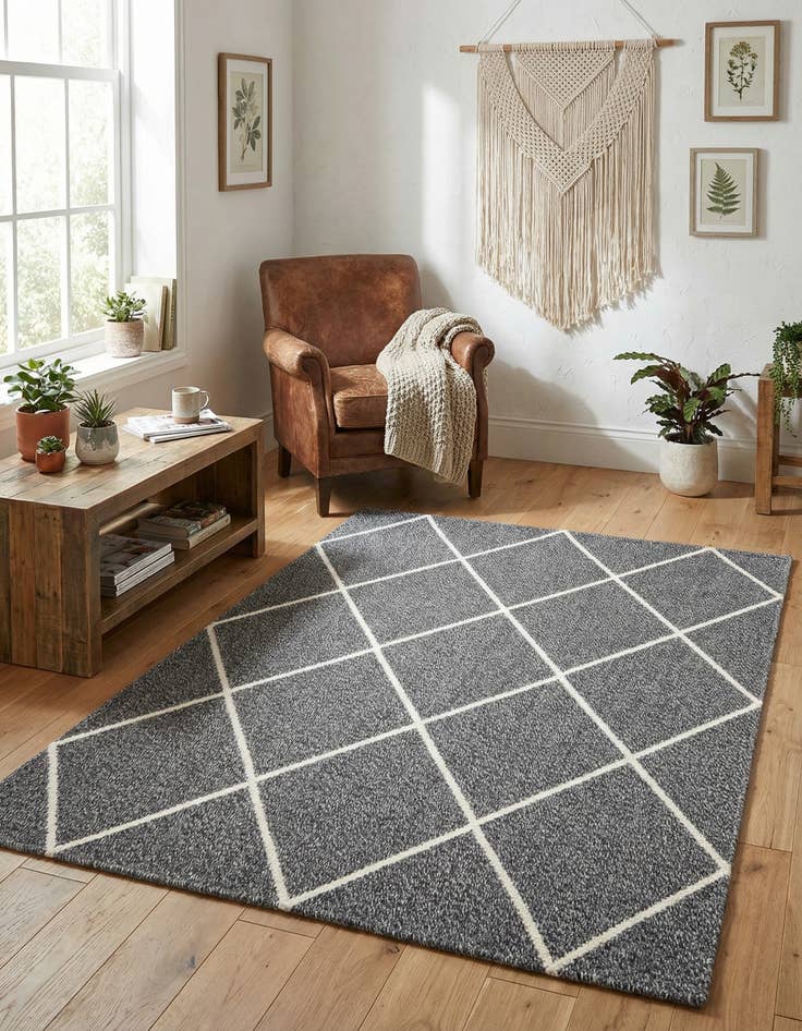 Detail image of 4' 2 x 6' Georgia Rug