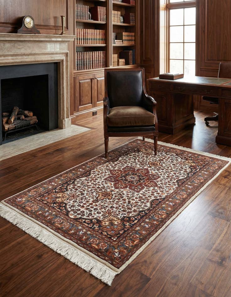 Detail image of 3' 7 x 5' 10 Lahour Rug