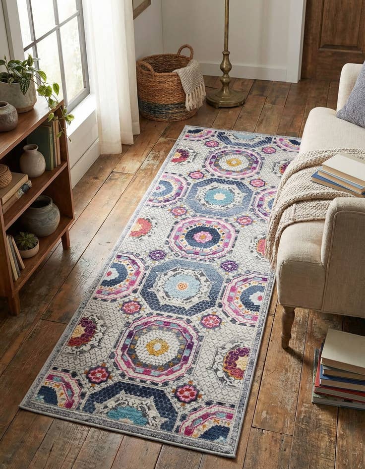 Detail image of 2' x 6' Budapest Runner Rug