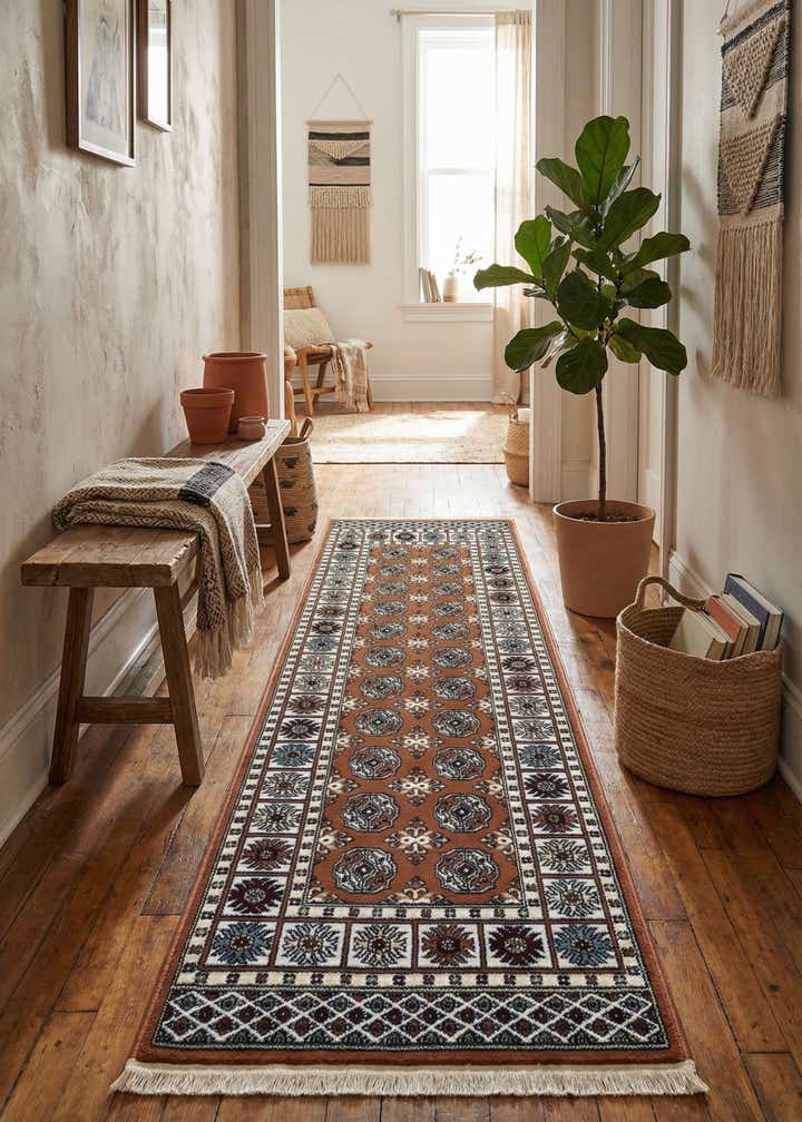 2' x 6' Nain Design Runner Rug