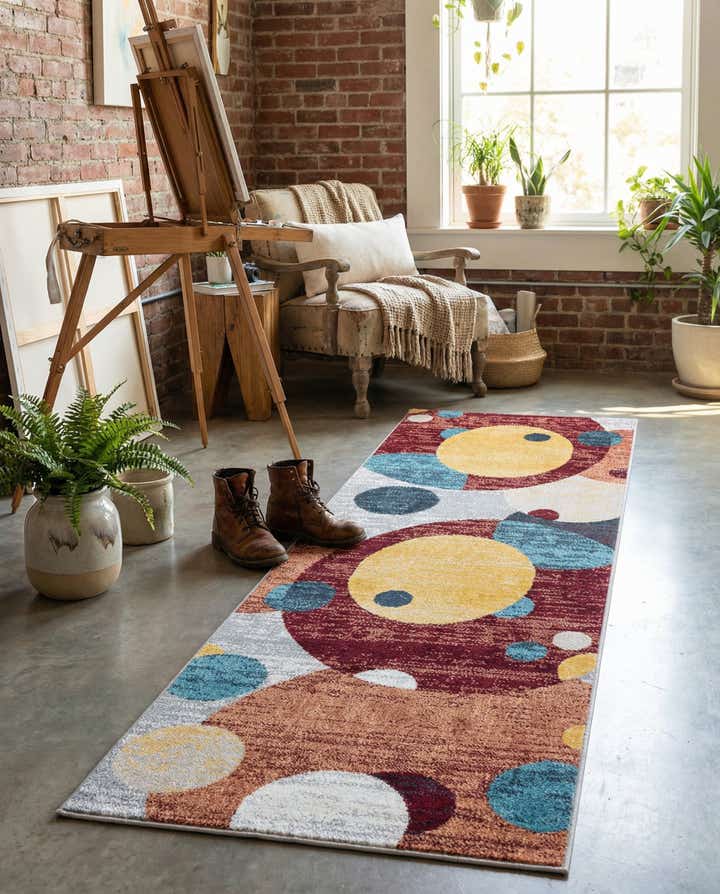 2' x 6' 1 Kamala Washable Runner Rug