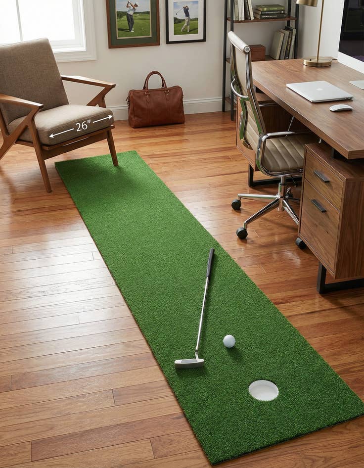 Detail image of 1' 8 x 9' 10 Golf Rug Runner