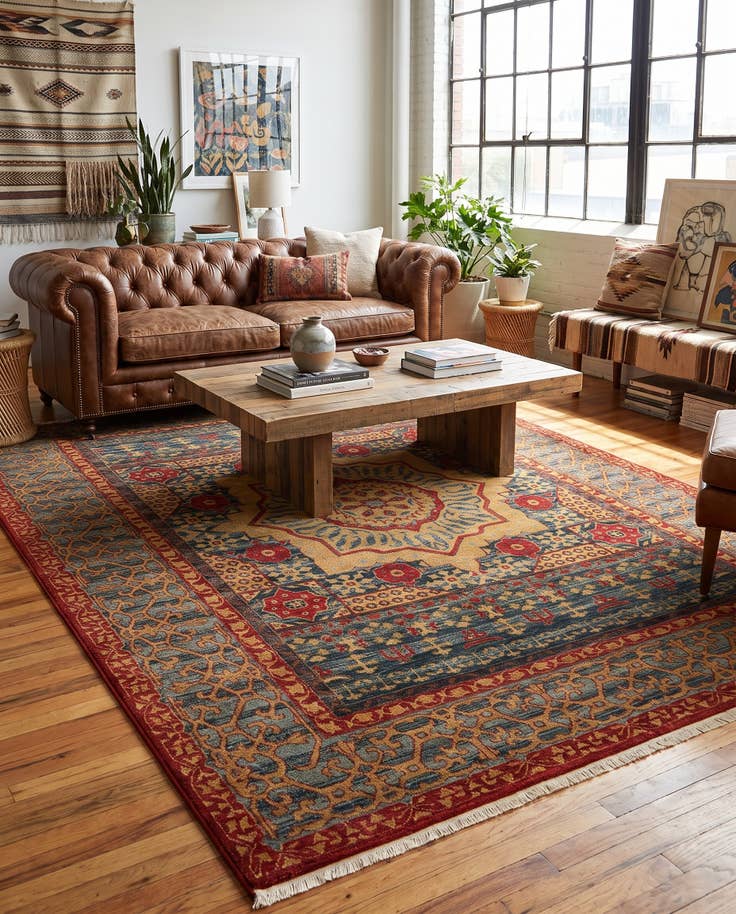 Detail image of 9' x 12' Mamluk Rug