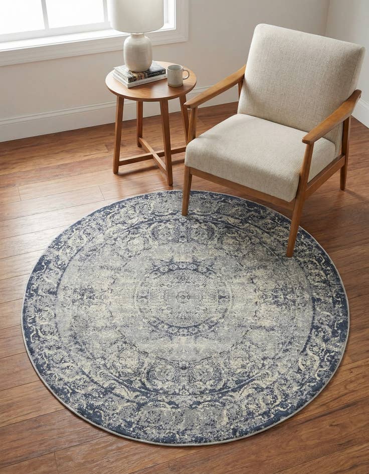 Detail image of 4' x 4' Eliza Round Rug