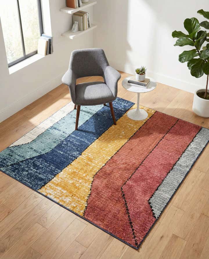 5' 3 x 5' 3 Tagine Square Rug