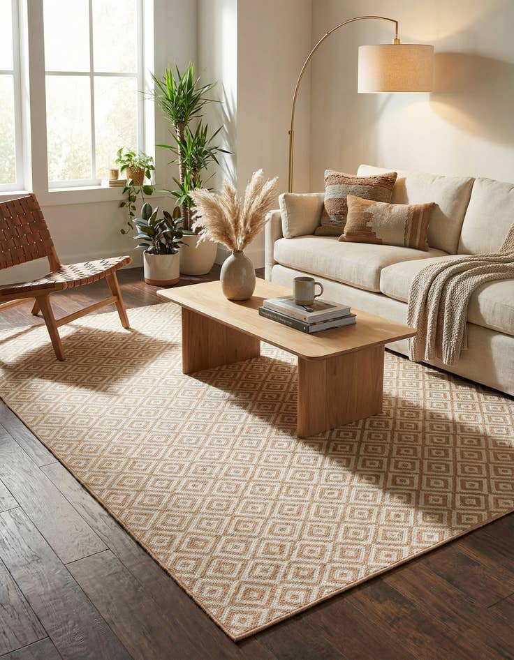 Detail image of 7' 10 x 10' Washable Jill Zarin Costa Rica Indoor / Outdoor Rug