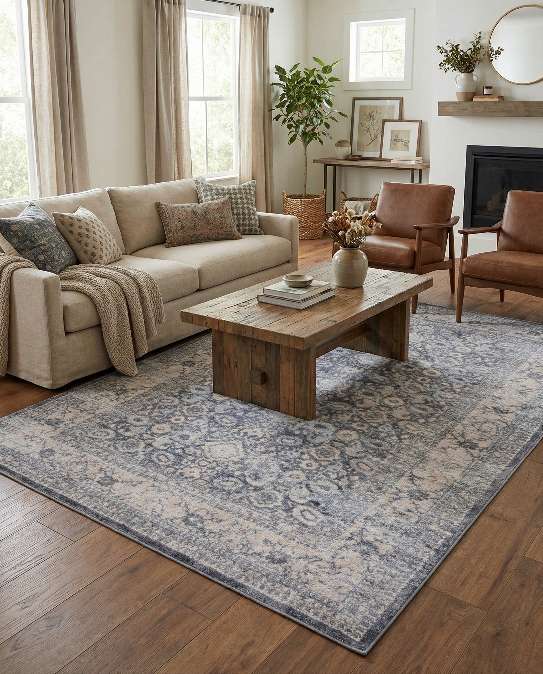 5' 3 x 8' Estate Rug