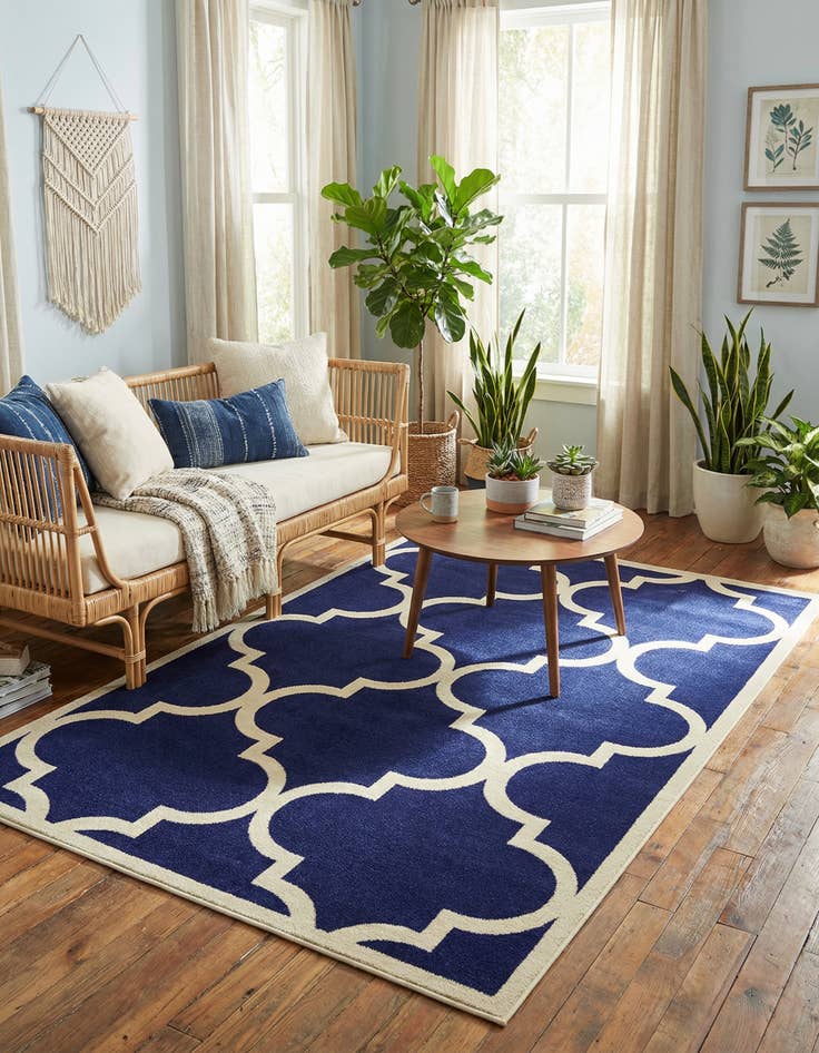Detail image of 7' x 10' Lattice Rug