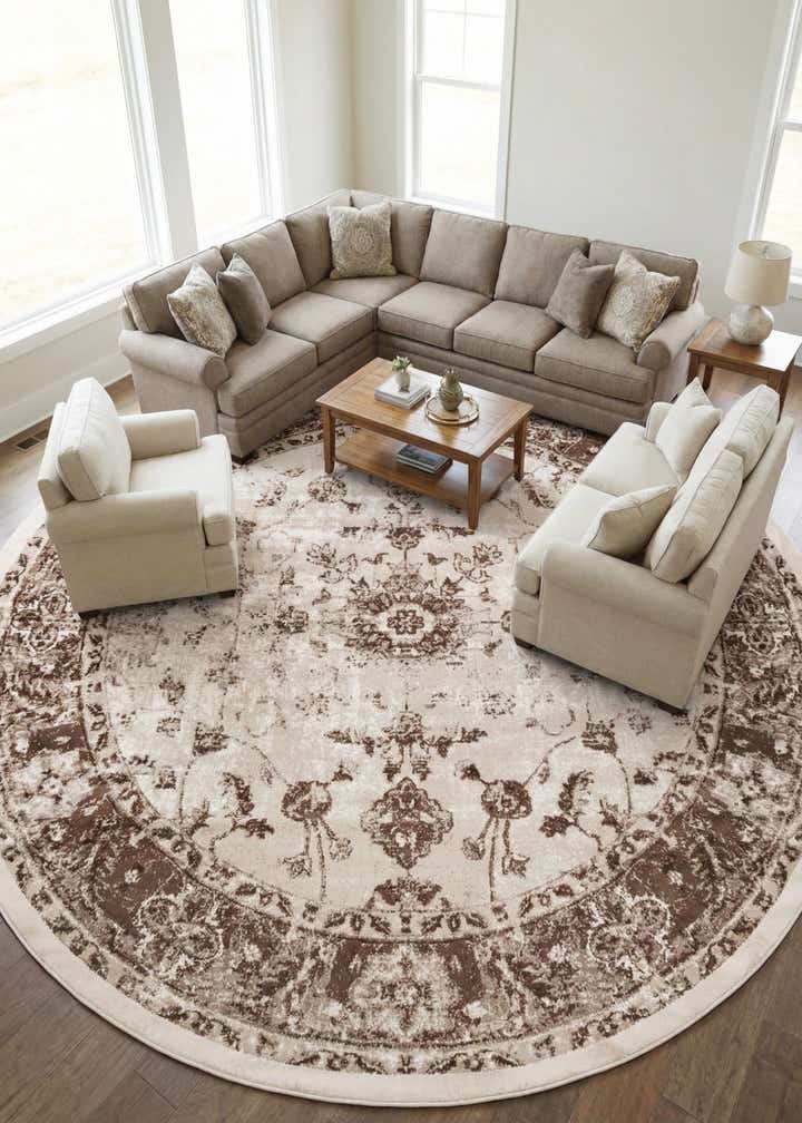 10' 8 x 10' 8 Nepal Round Rug