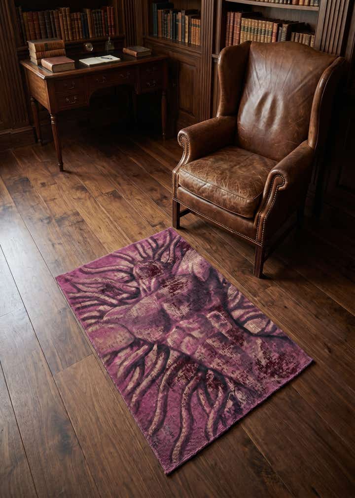 3' 2 x 4' 4 Hand Knotted Ultra Vintage Persian Wool Rug