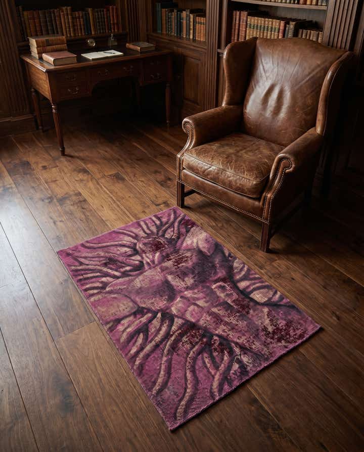 3' 2 x 4' 4 Hand Knotted Ultra Vintage Persian Wool Rug