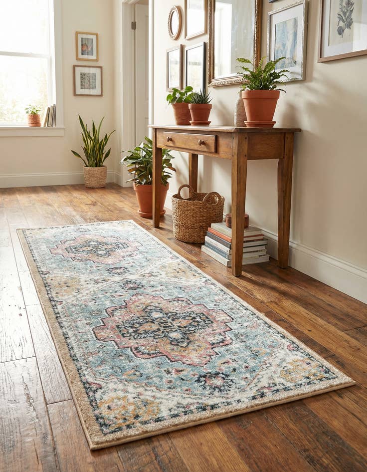 Detail image of 2' 2 x 5' Medina Runner Rug