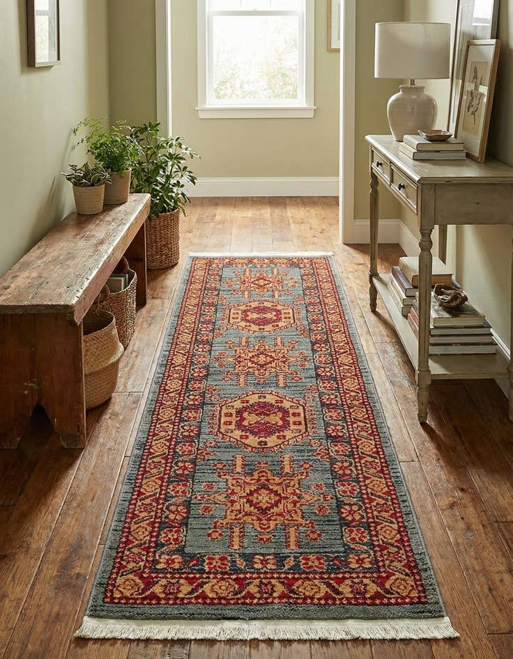 Detail image of 2' x 6' Sara Runner Rug