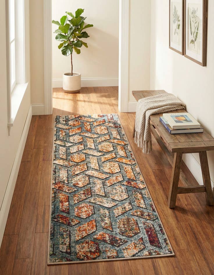 Detail image of 2' x 6' Stella Runner Rug