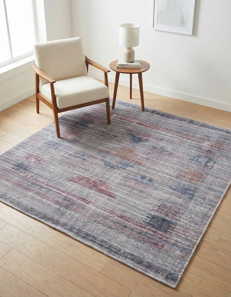 Detail image of 5' 3 x 5' 3 Washable Sisu Square Rug