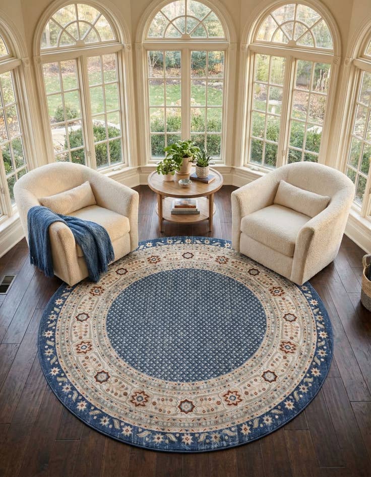 Detail image of  7' 10 x 7' 10 Charlotte Round Rug