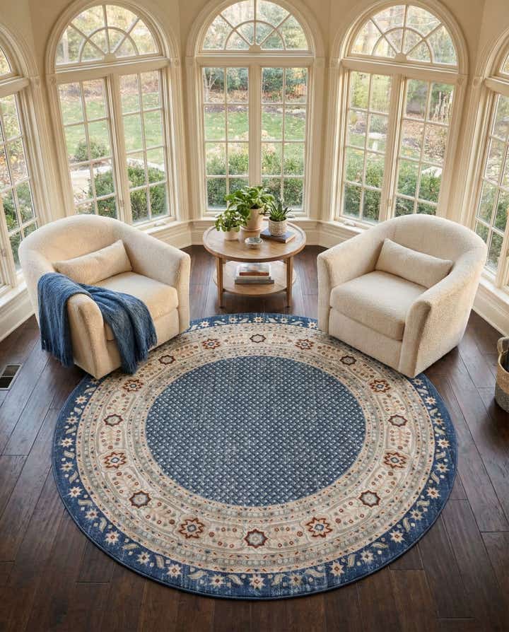 7' 10 x 7' 10 Charlotte Round Rug