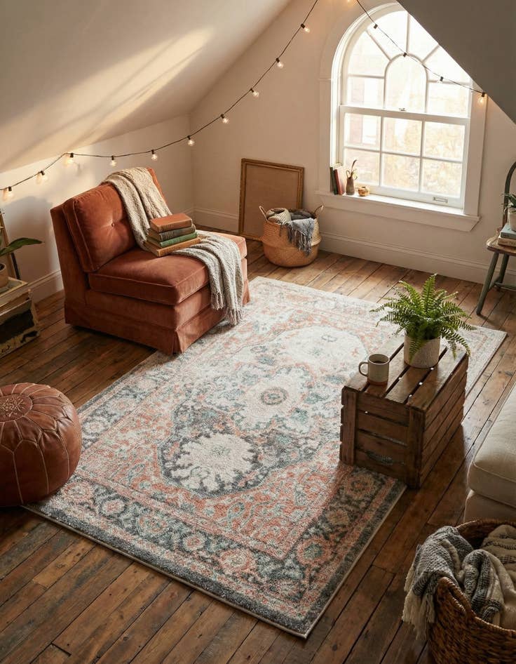 Detail image of 4' x 6' Madeline Vintage Rug