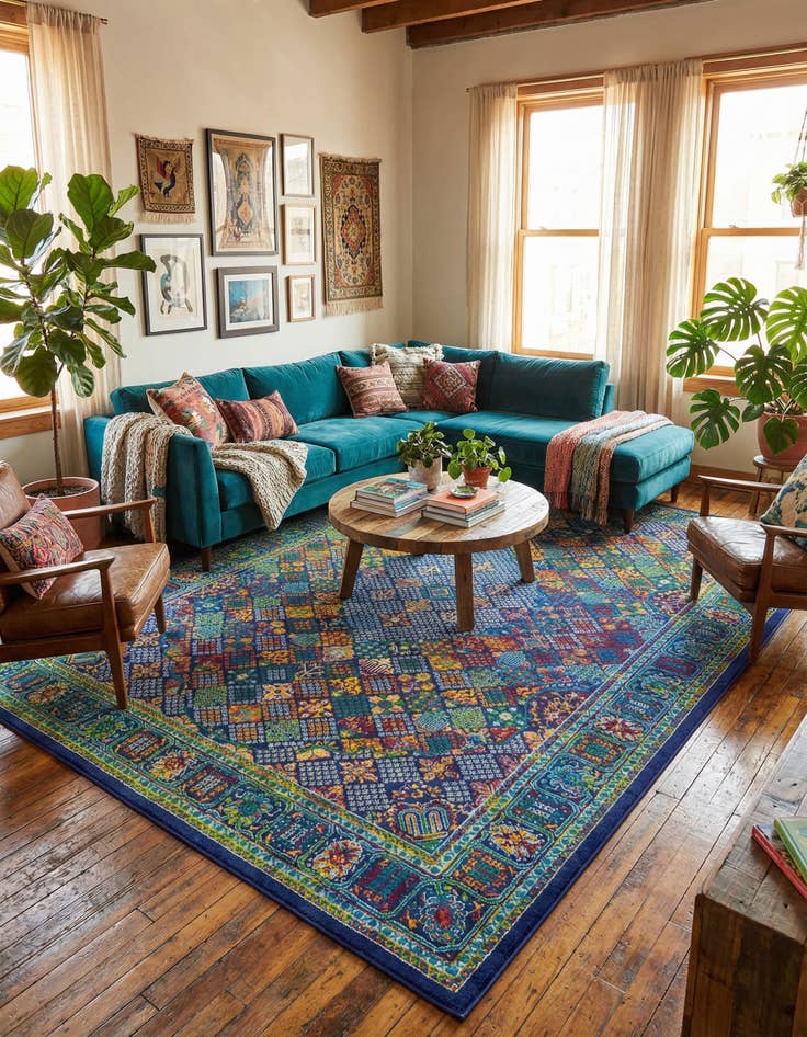 Detail image of 9' x 12' Calypso Rug