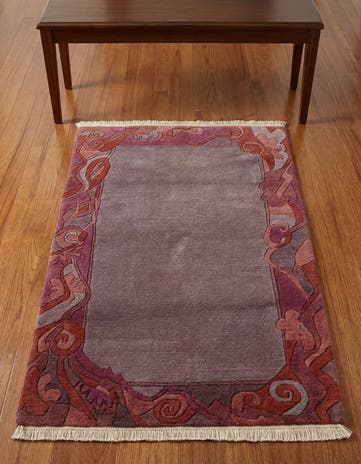 3' 1 x 5' 3 Hand Knotted Tibet Wool Rug