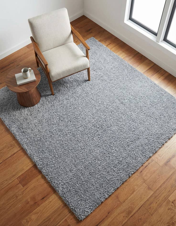 Detail image of 5' 3 x 5' 3 Zermatt Shag Square Rug