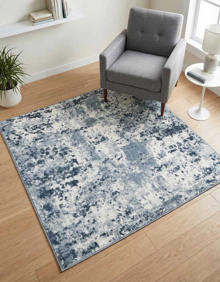 Detail image of 4' x 4' Aurora Square Rug