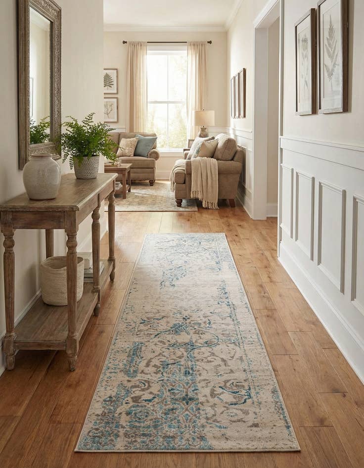 Detail image of 2' 7 x 10' Restoration Runner Rug