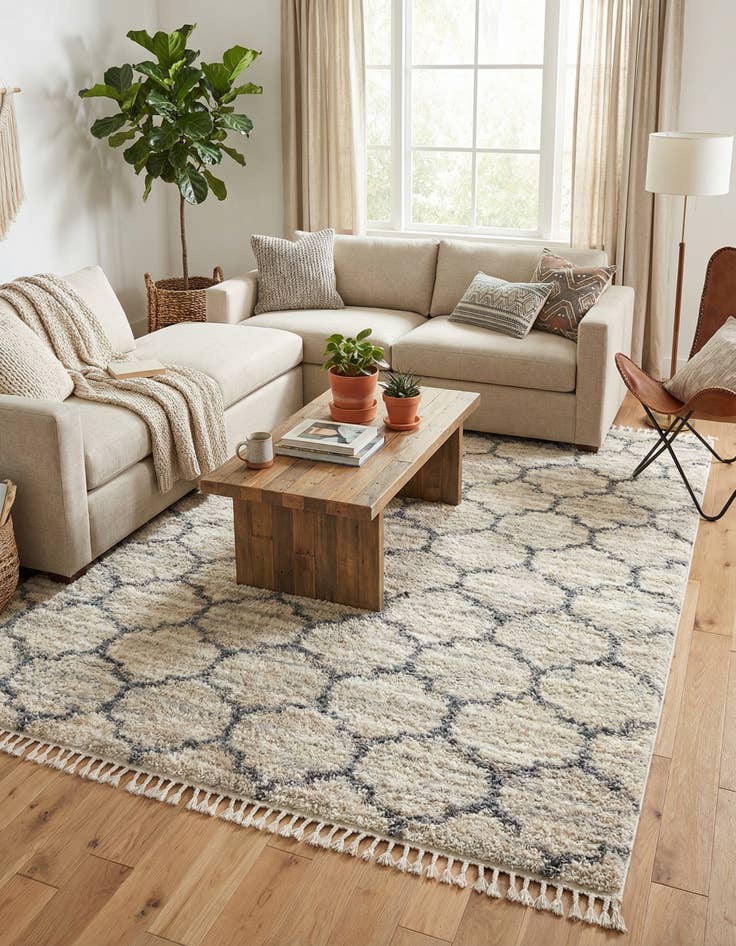 Detail image of 9' x 12' 2 Lagom Shag Rug