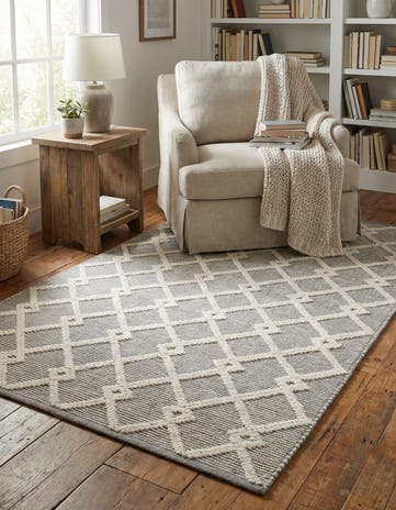 4' 1 x 6' 1 Hand Knotted Jill Zarin Dorset Rug