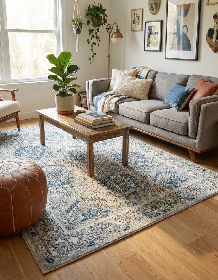 Detail image of  5' 3 x 8' Nyla Rug