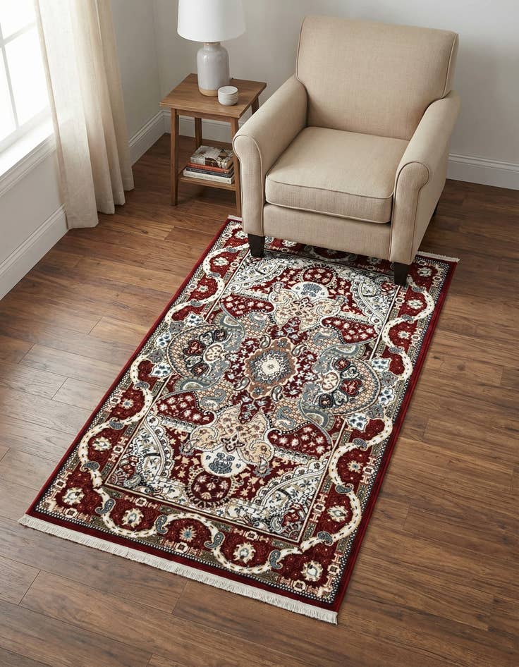 Detail image of 3' x 5' 3 Nain Design Rug