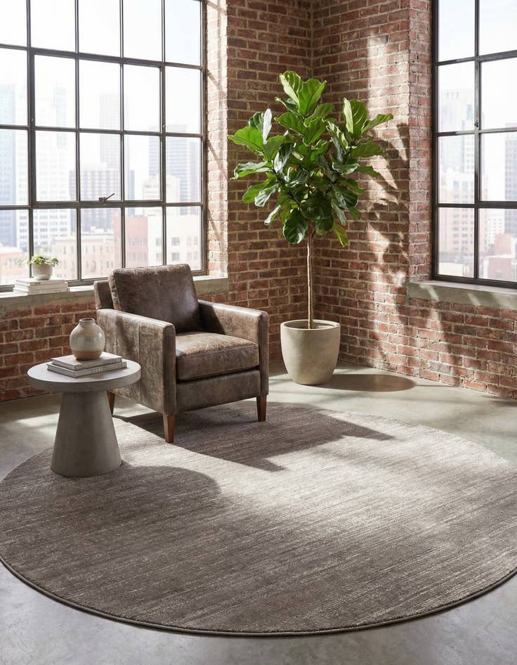 Detail image of Jill Zarin 8' x 8' Uptown Madison Avenue Round Rug