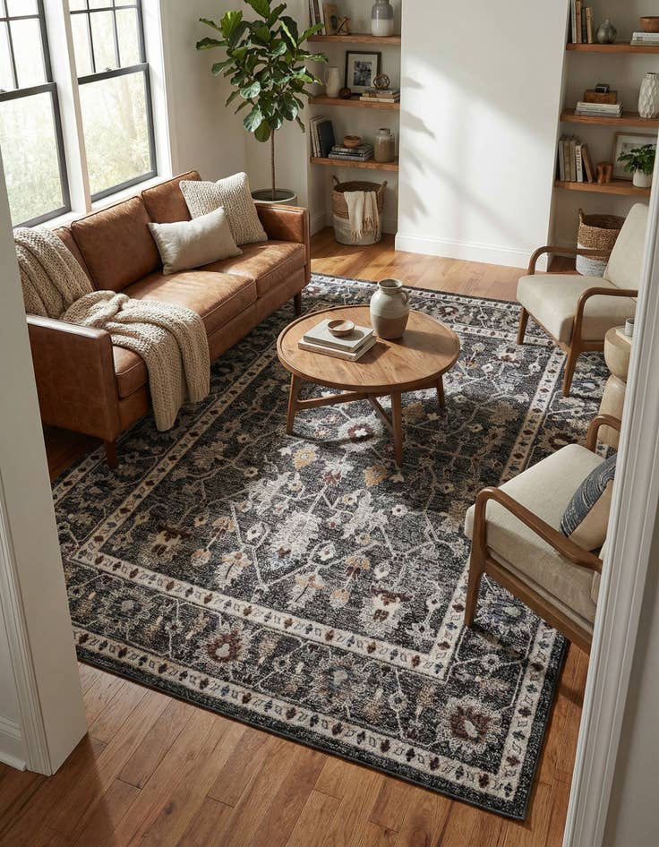 Detail image of 7' 10 x 10' Eco Traditional Rug