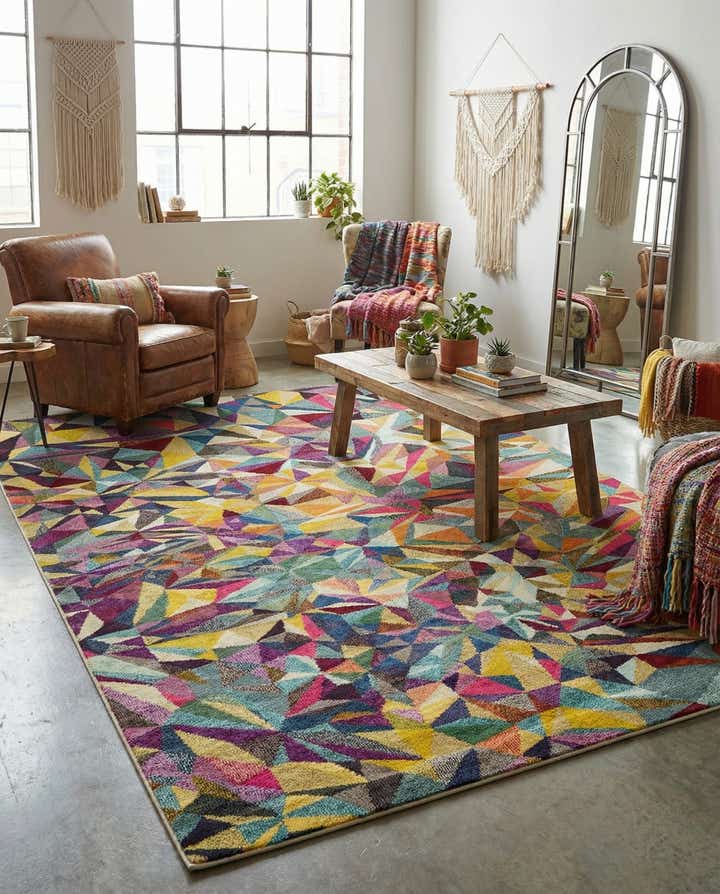 8' x 11' Washable Casablanca Rug