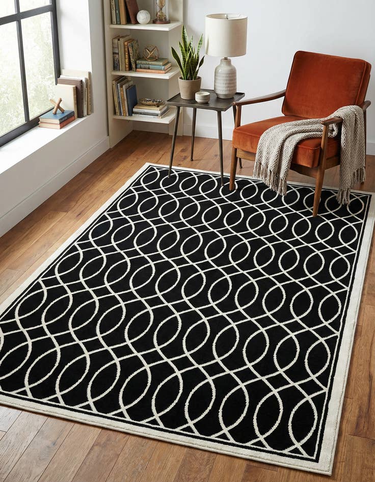 Detail image of 4' 5 x 6' Milano Rug