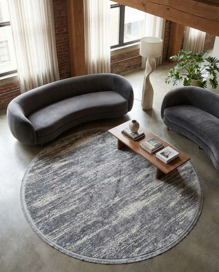 6' 7 x 6' 7 Chiasso Round Rug