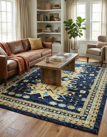 7' 10 x 10' Heris Rug