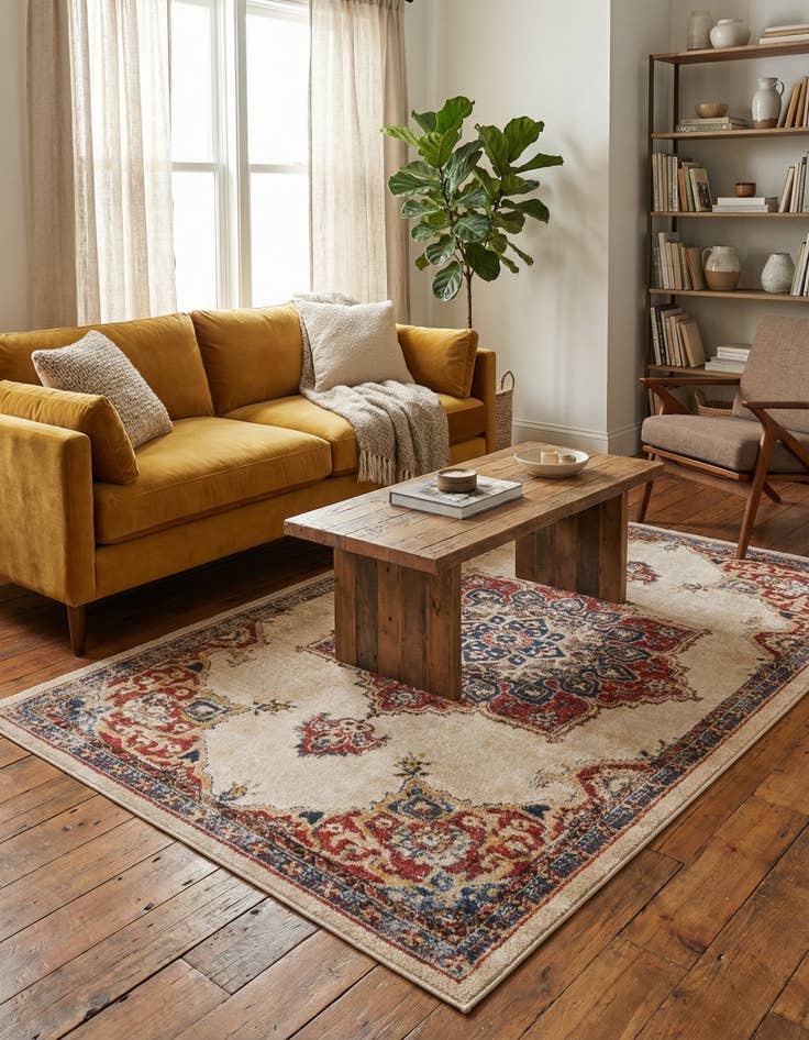 Detail image of 5' x 8' Arcadia Rug