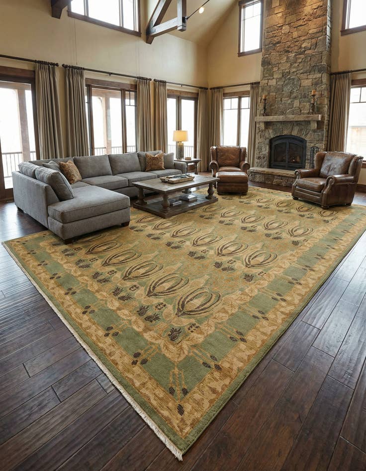 Detail image of 10' 8 x 16' 5 Kensington Rug