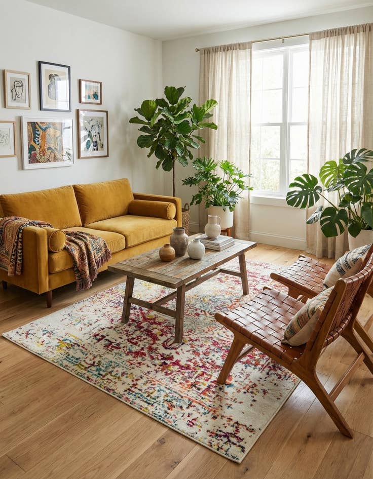 Detail image of 5' 3 x 8' Arlington Rug