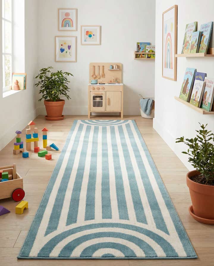 2' x 8' Whimsy Kids Runner Rug