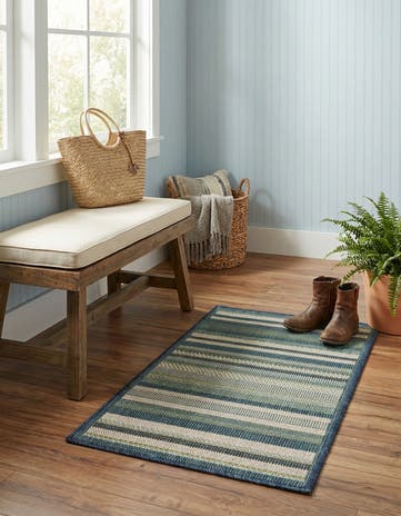2' x 3' Easy-Clean Baja Indoor / Outdoor Rug